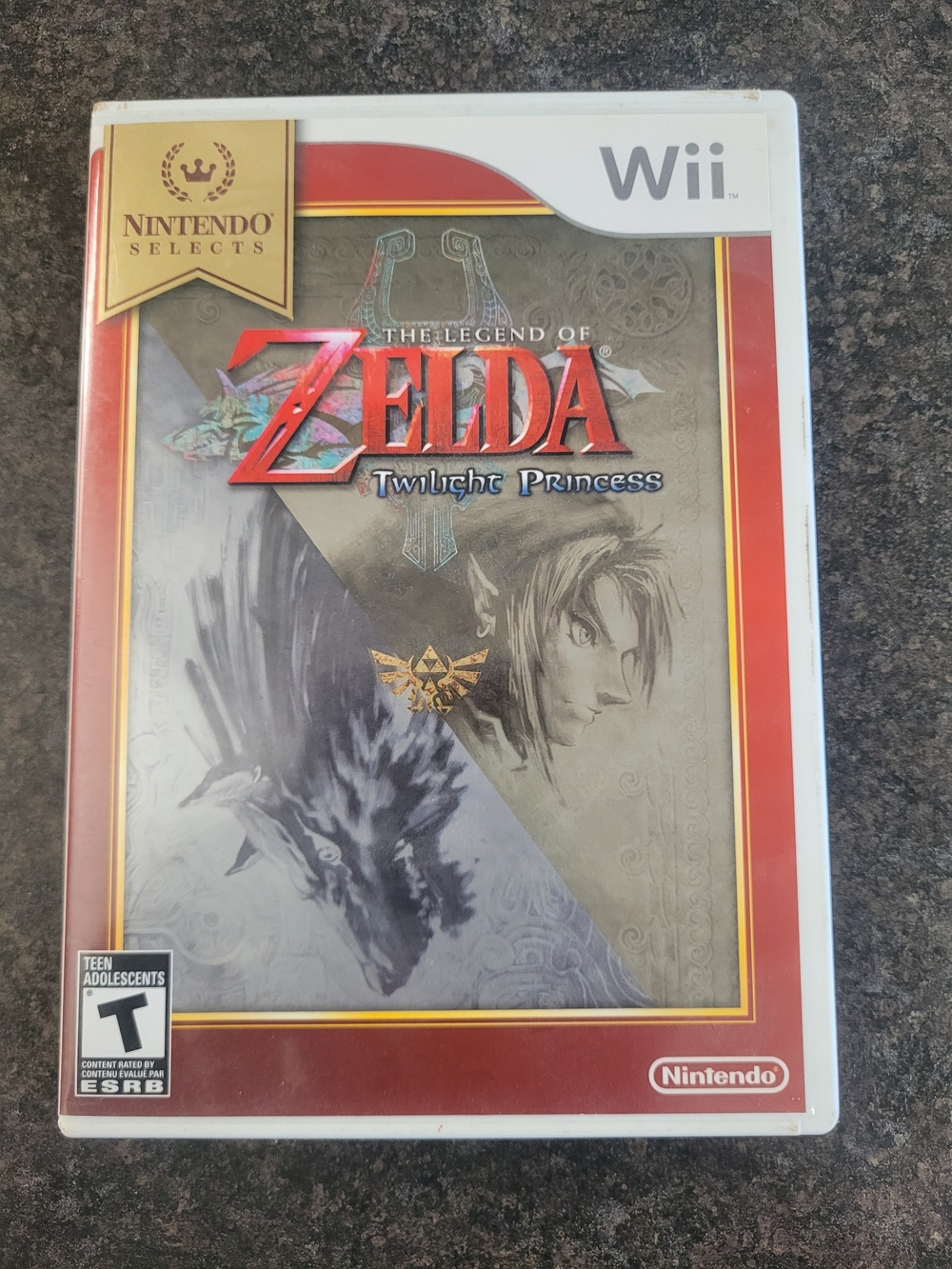 Nintendo The Legend of Zelda: Twilight Princess - Red/White (Wii)